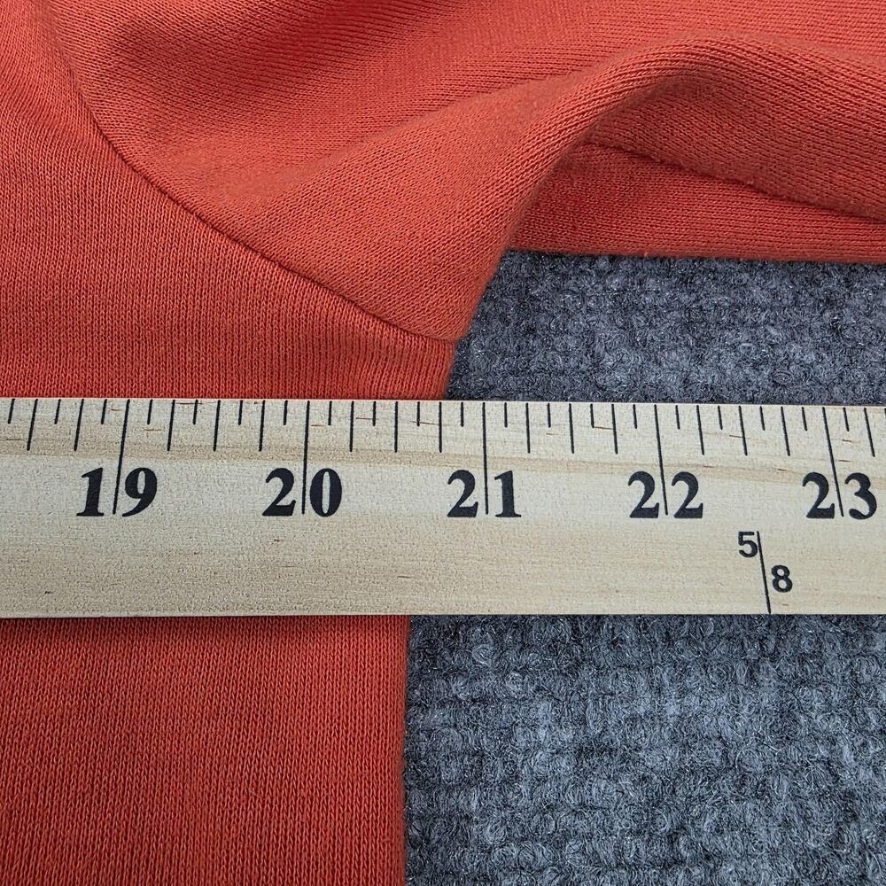 Clemson Tigers Sweatshirt Mens Large Orange Hoodie NCAA Colosseum Paw Pullover - Picture 5 of 15